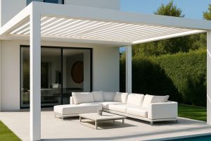 Jaką pergolę wybrać? Lamelową, tkaninową czy ze szklanym dachem