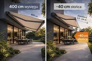 Sezon letni w pełni! Markizy na topie – poznaj nowość w ofercie SKALMAR: Markiza ADAGIO