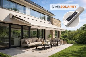 Markizy z napędem solarnym – elektryczne sterowanie bez doprowadzania prądu