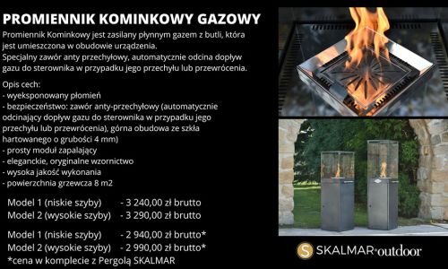 Promienniki Kominkowe Gazowe